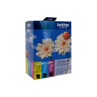 Brother LC39CL3PK 3 Ink Cartridge Value Pack (Cyan/Magenta/Yellow)