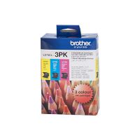 Brother LC73CL3PK 3 Ink Cartridge Value Pack (Cyan/Magenta/Yellow)