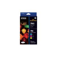 Epson T786692 786 3 Ink Cartridge Value Pack (Cyan/Magenta/Yellow)