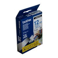 Brother TZ233 / TZe233 Blue on White Laminated Labelling Tape (12mm x 8m), P-Touch Compatible